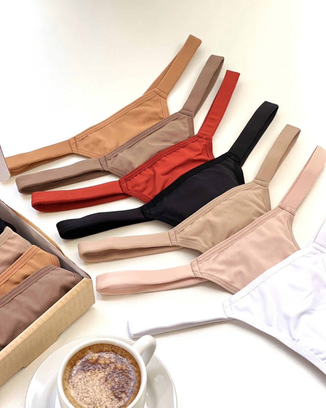 Combo Leve 5 e Pague 4 - Calcinhas Em Microfibra Les Crèmes