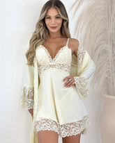 Conjunto J’adore Royale Camisola, Robe e Calcinha