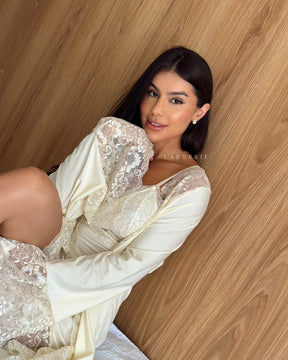 Conjunto J’adore Camisola, Robe e Calcinha