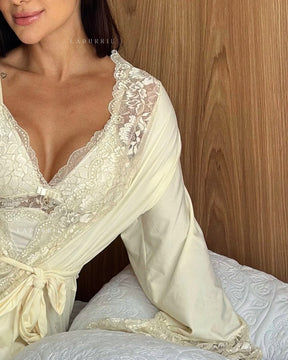 Conjunto J’adore Camisola, Robe e Calcinha