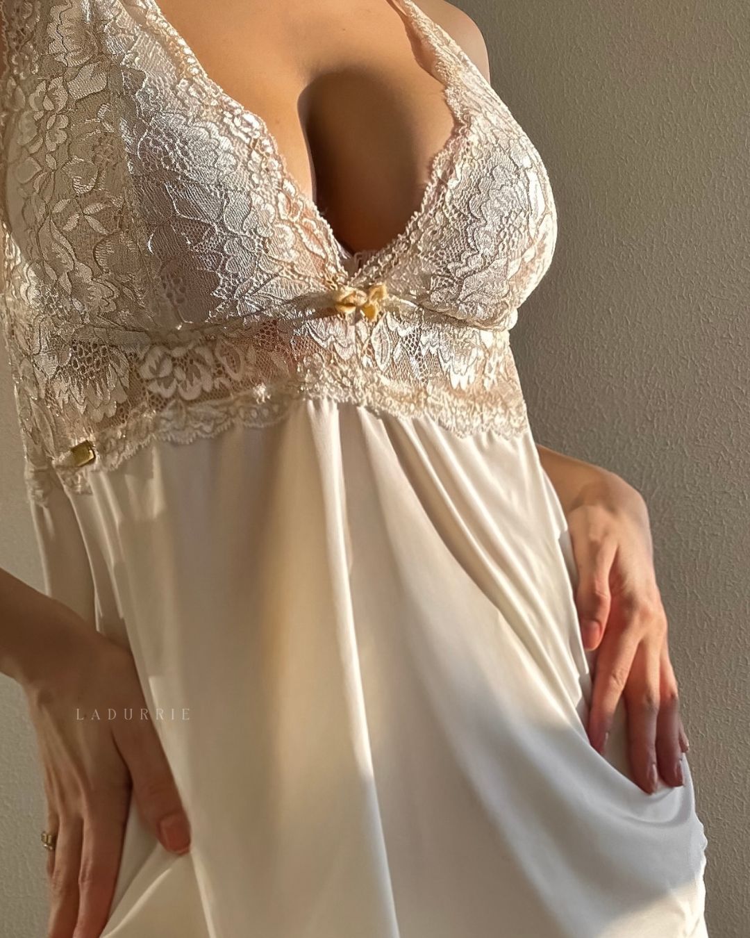 Conjunto Pijama J’adore - Slip Top em Renda & Calça Longa