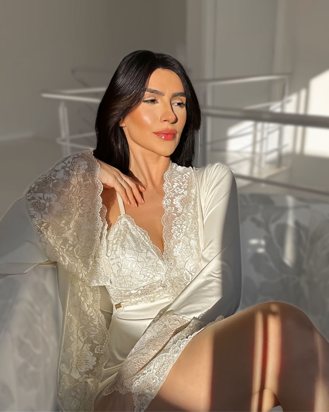 Conjunto J’adore Camisola, Robe e Calcinha