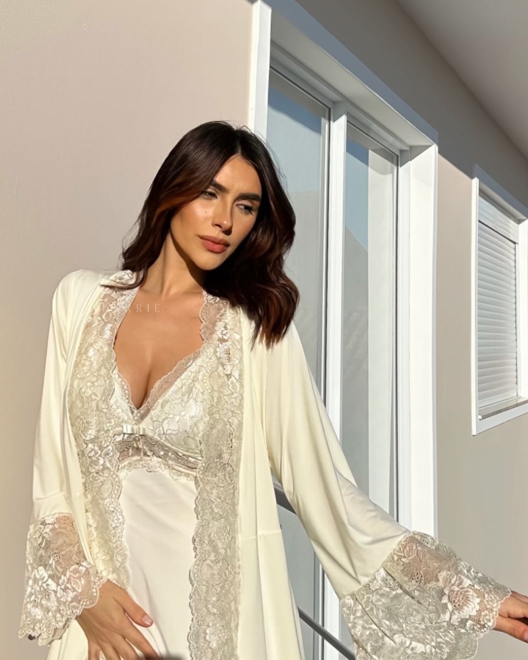 Conjunto J’adore Camisola, Robe e Calcinha